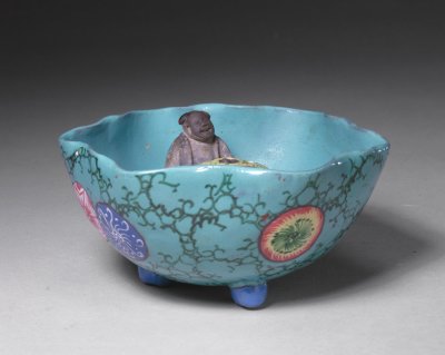 图片[1]-Yixing Kiln Green Pink Gongdao Cup-China Archive